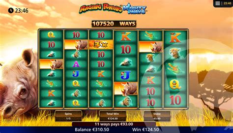 raging rhino mighty ways demo  There is also a bonus symbol that looks like the knight of a chessboard, which offers up to 20 free spins